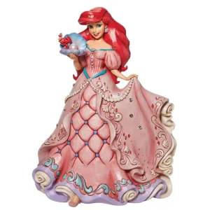 Jim Shore Disney The Little Mermaid Princess Ariel A Precious Pearl Deluxe Figurine Decorative Mirror,Home Decor Mirror