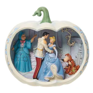 Jim Shore Disney Traditions Cinderella Carriage Scene Figurine Decorative Mirror,Home Decor Mirror