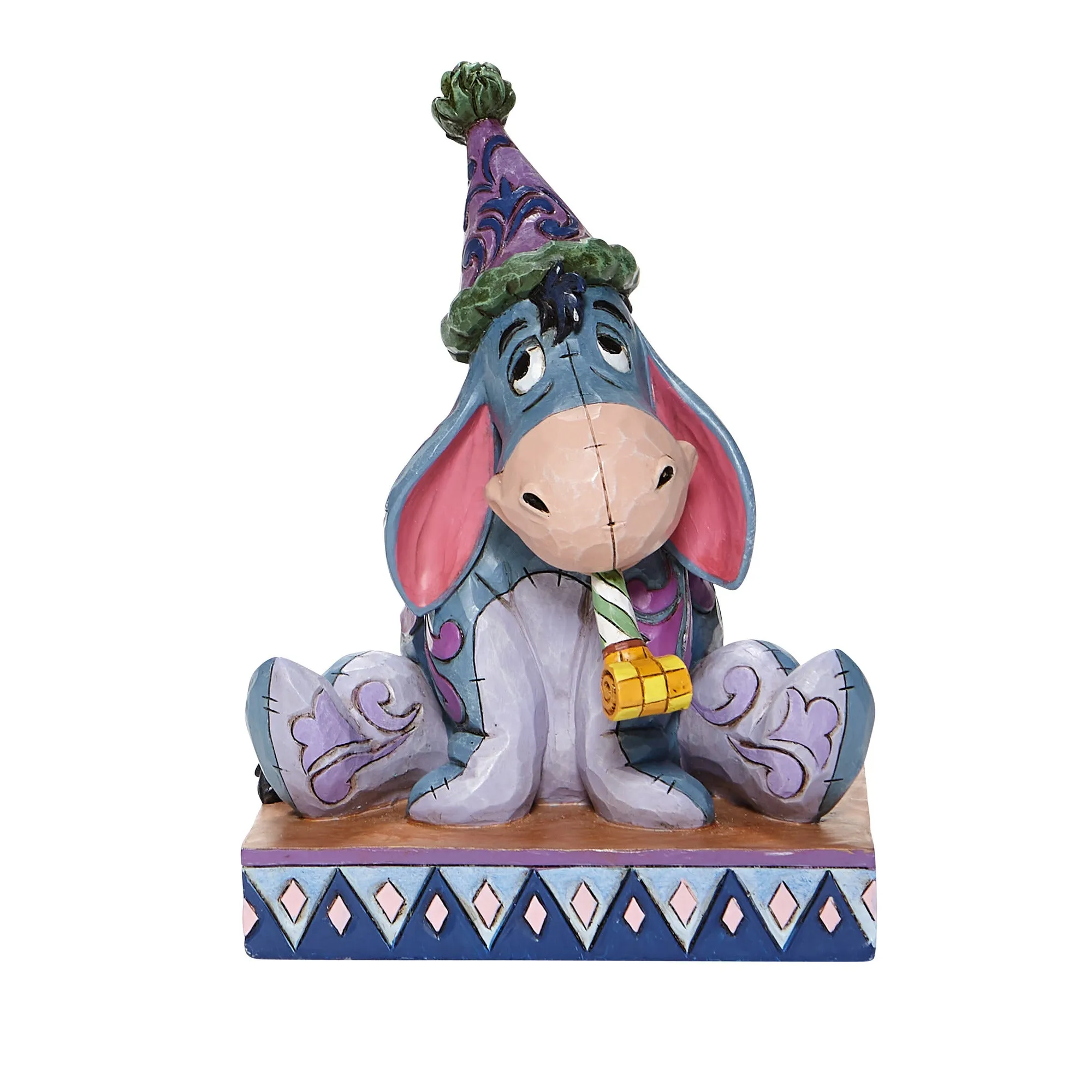 Jim Shore Disney Traditions Eeyore Birthday Blues with Party Hat Figurine Decorative Mirror,Home Decor Mirror