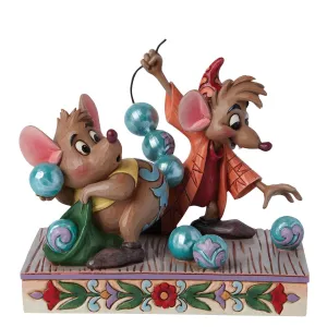 Jim Shore Disney Traditions Jaq and Gus Figurine Decorative Mirror,Home Decor Mirror