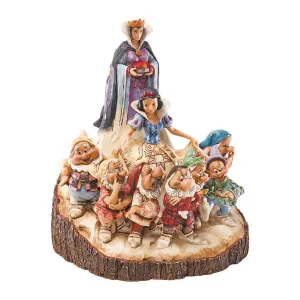 Jim Shore Disney Traditions Snow White Carved by Heart Decorative Mirror,Home Decor Mirror