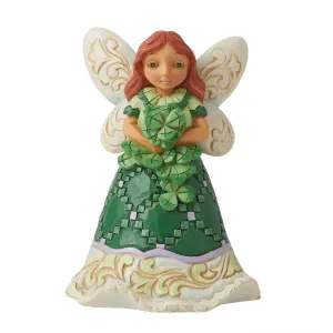 Jim Shore Heartwood Creek Bonny Beauty Irish Fairy Figurine Decorative Mirror,Home Decor Mirror