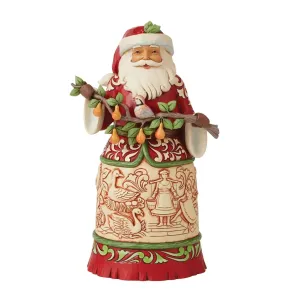 Jim Shore Heartwood Creek Worldwide Event Santa Figurine Decorative Mirror,Home Decor Mirror