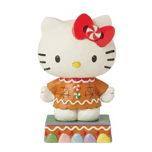 Jim Shore Hello Kitty Gingerbread Figurine Decorative Mirror,Home Decor Mirror