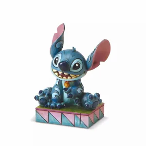 Jim Shore Lilo and Stitch Stitch Personality Pose Figurine Decorative Mirror,Home Decor Mirror