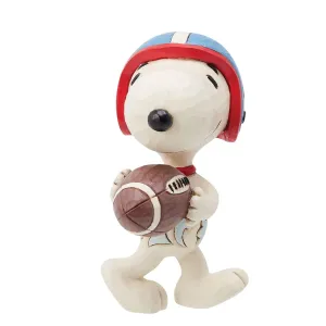 Jim Shore Mini Snoopy Football Figurine Decorative Mirror,Home Decor Mirror