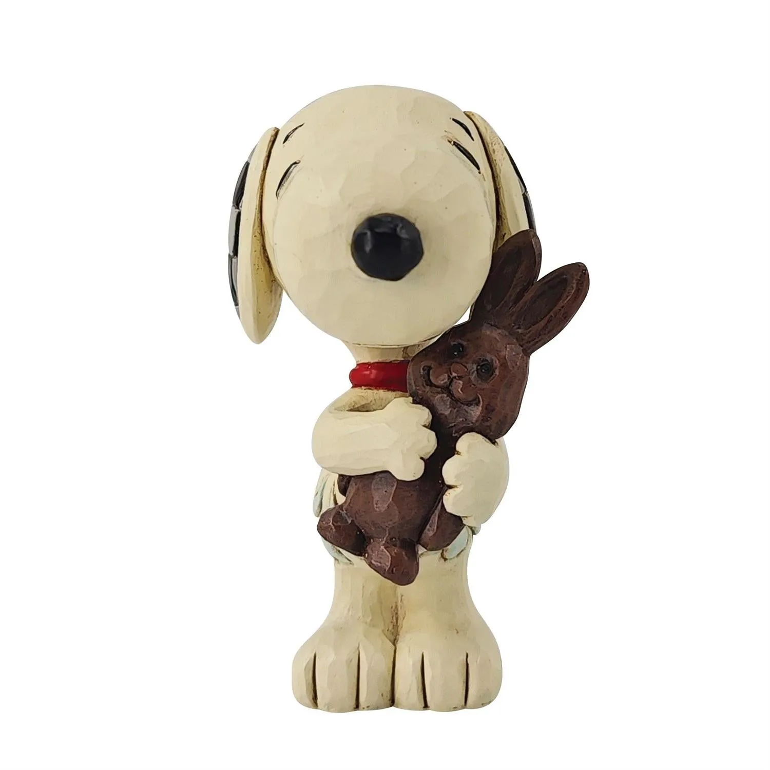 Jim Shore Mini Snoopy with Chocolate Bunny Figurine Decorative Mirror,Home Decor Mirror