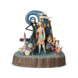 Jim Shore Nightmare Before Christmas Carved by Heart Figurine Decorative Mirror,Home Decor Mirror