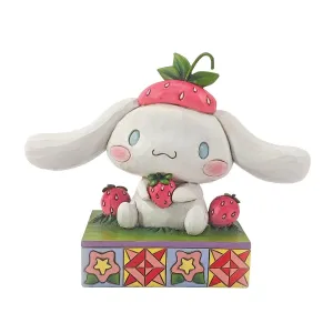 Jim Shore Sanrio Cinnamoroll Strawberry Figurine Decorative Mirror,Home Decor Mirror