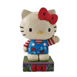 Jim Shore Sanrio Hello Kitty Classic Figurine Decorative Mirror,Home Decor Mirror