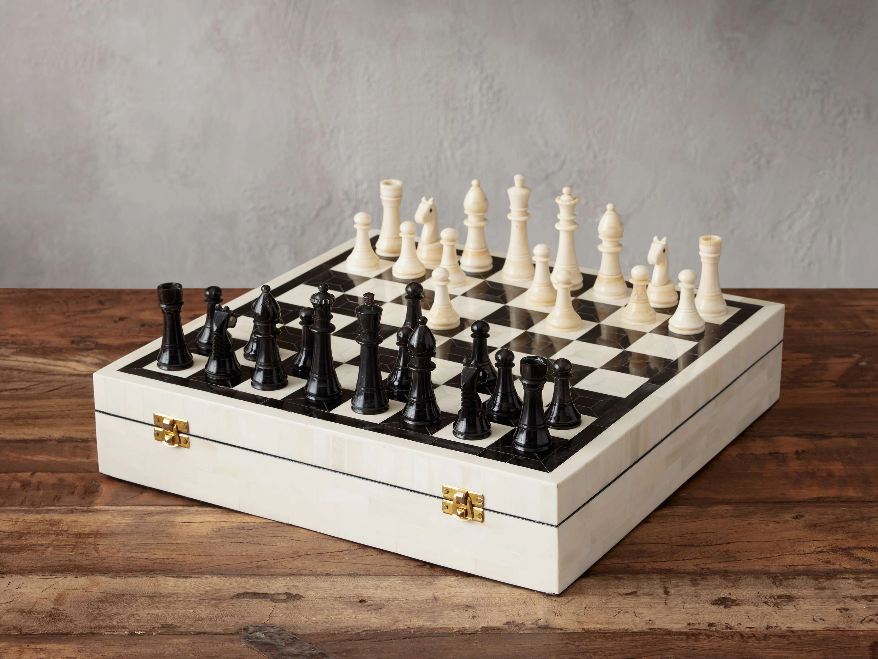 Jimena Boxed Chess Set Games,wooden board games