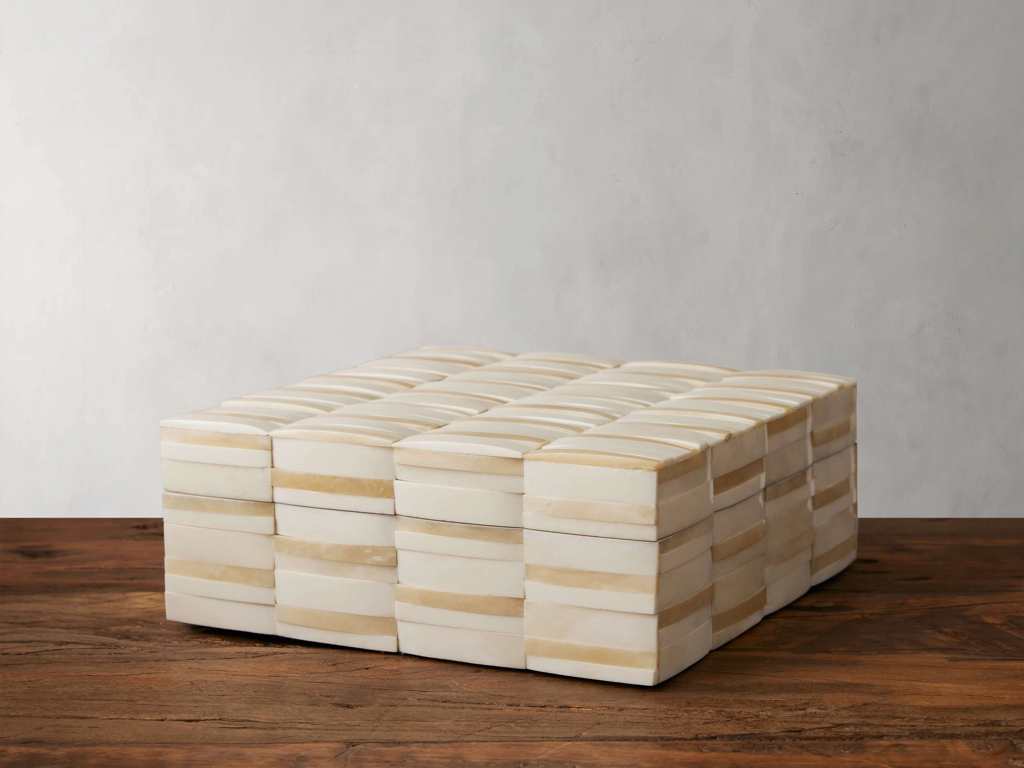 Jimena Striped Square Box Home Decor & Accessories,decorative home accessories
