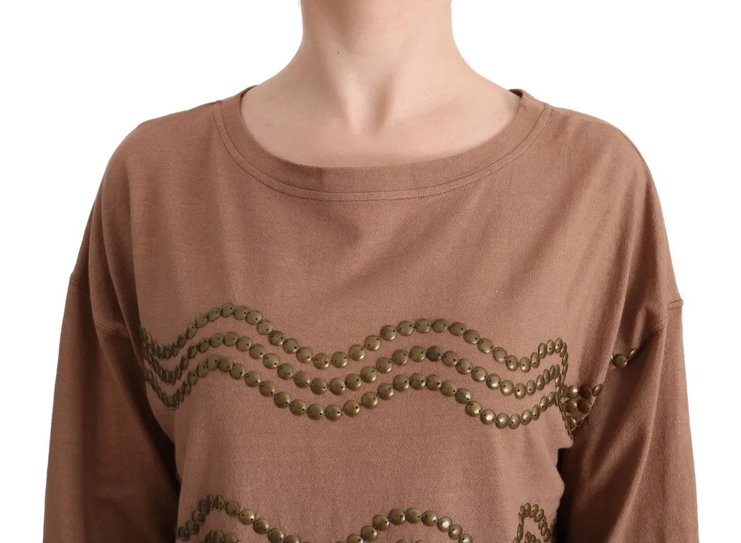 John Galliano  Cotton Studded Women's Sweater