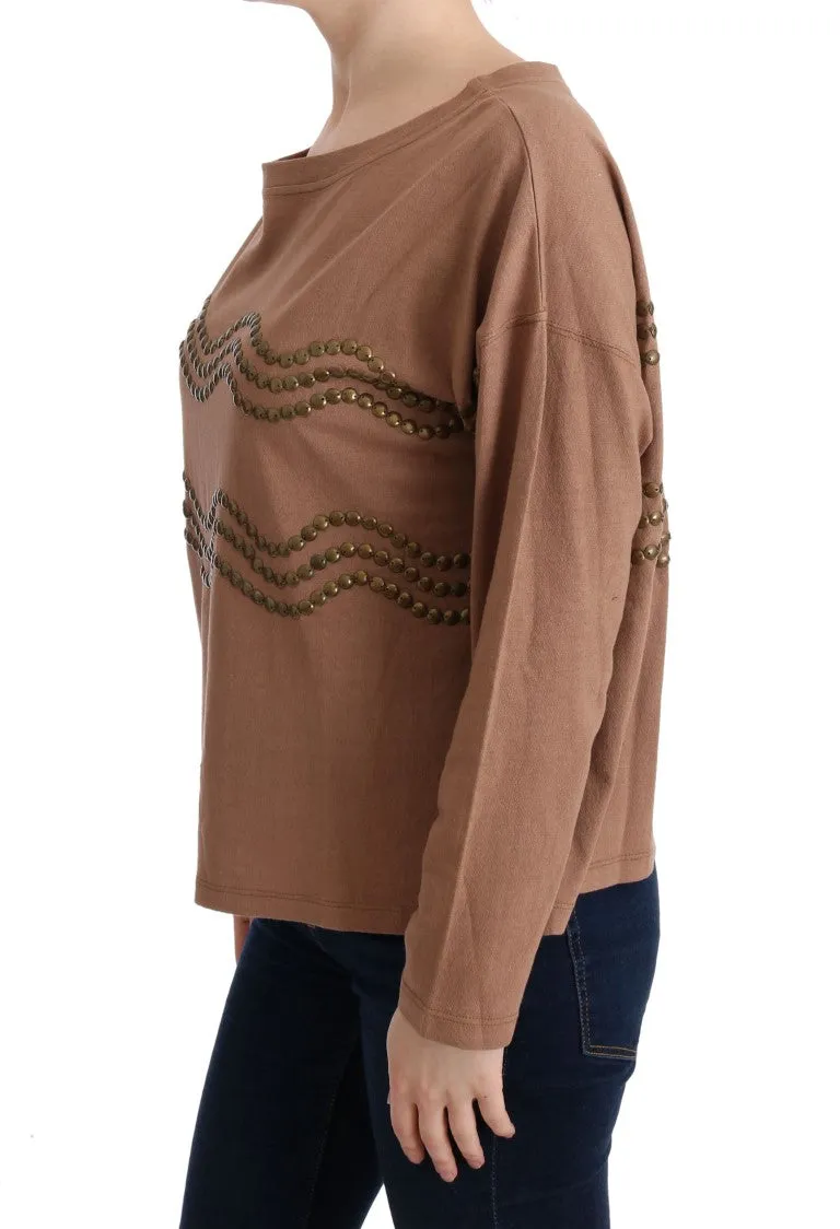 John Galliano  Cotton Studded Women's Sweater