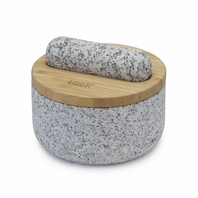 Joseph Joseph - Dash Mortar and pestle, granite / bamboo Kitchen,modern kitchen essentials