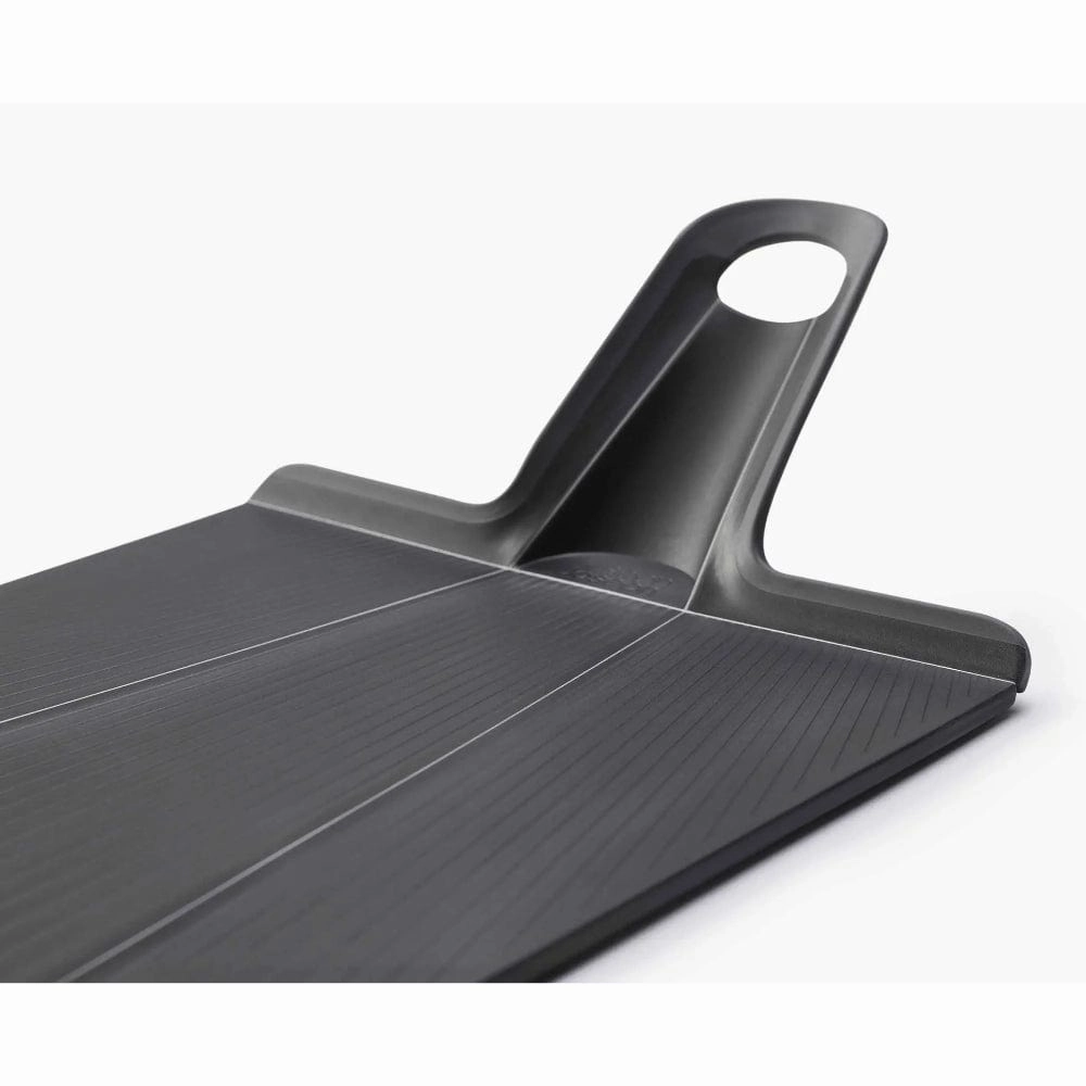 Joseph Joseph Chop2Pot Plus Black Folding Chopping Board Medium in Black