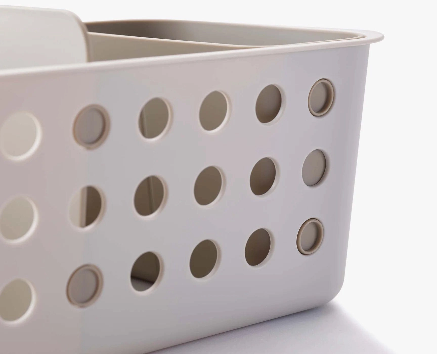 Joseph Joseph EasyStore Slimline Ecru Bathroom Storage Basket