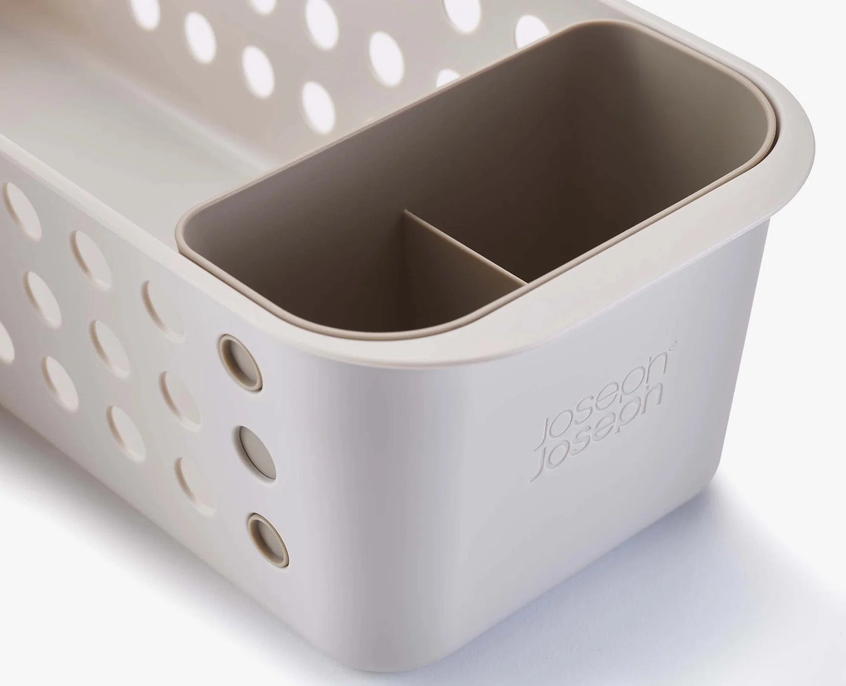Joseph Joseph EasyStore Slimline Ecru Bathroom Storage Basket