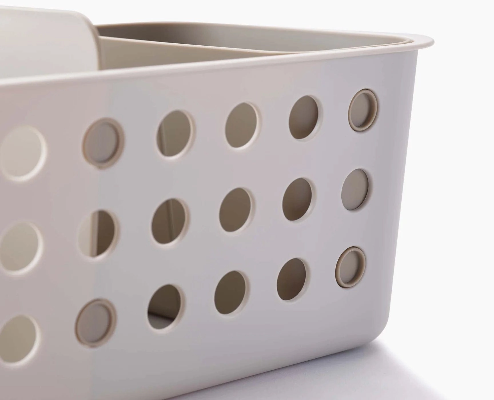 Joseph Joseph EasyStore Slimline Ecru Bathroom Storage Basket