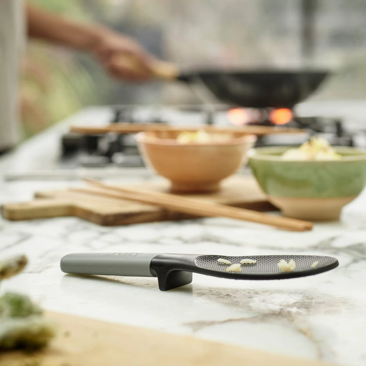Joseph Joseph Elevate Fusion Black Rice Spoon in Black