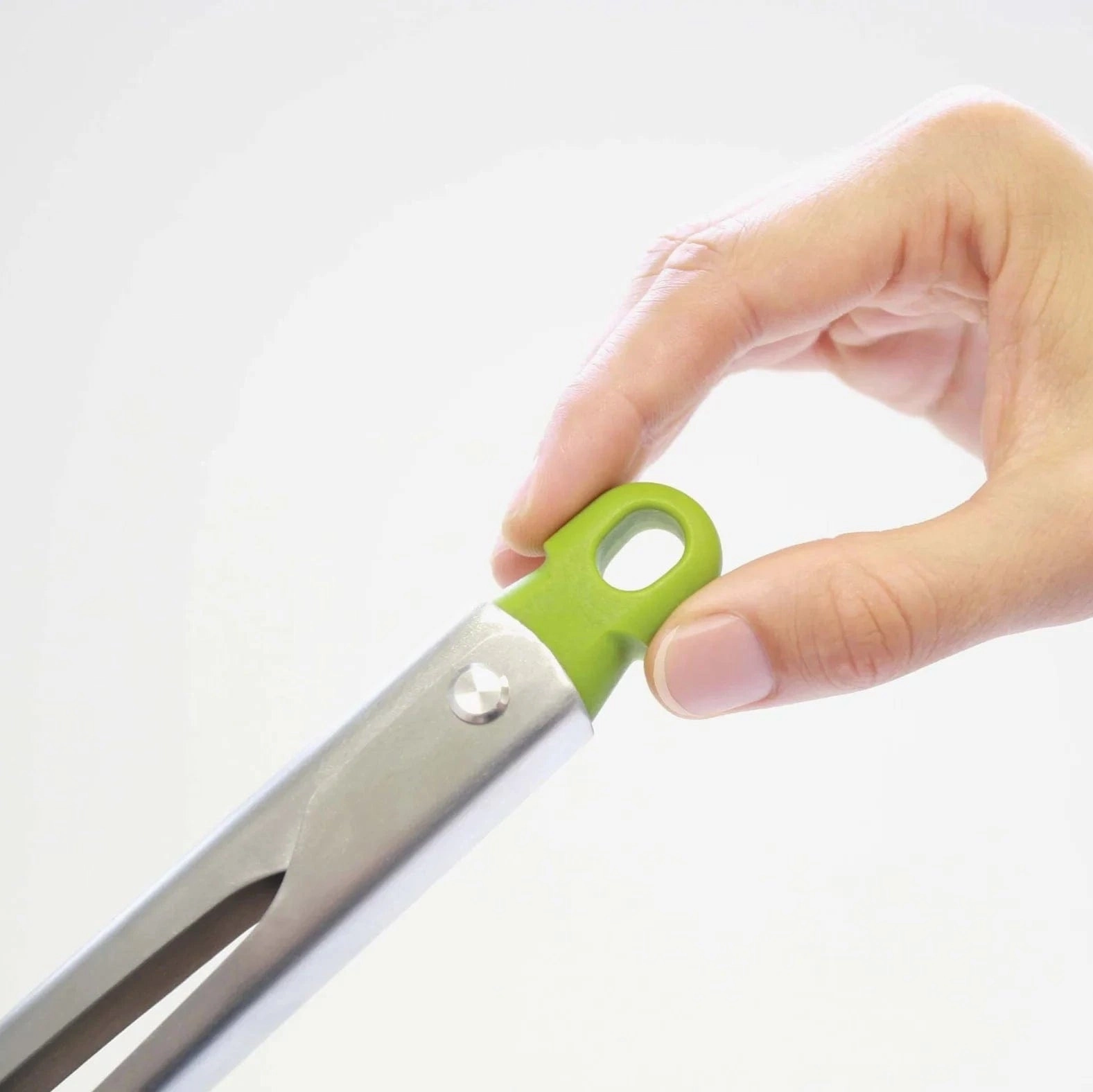 Joseph Joseph Elevate Grey Silicone Steel Tongs