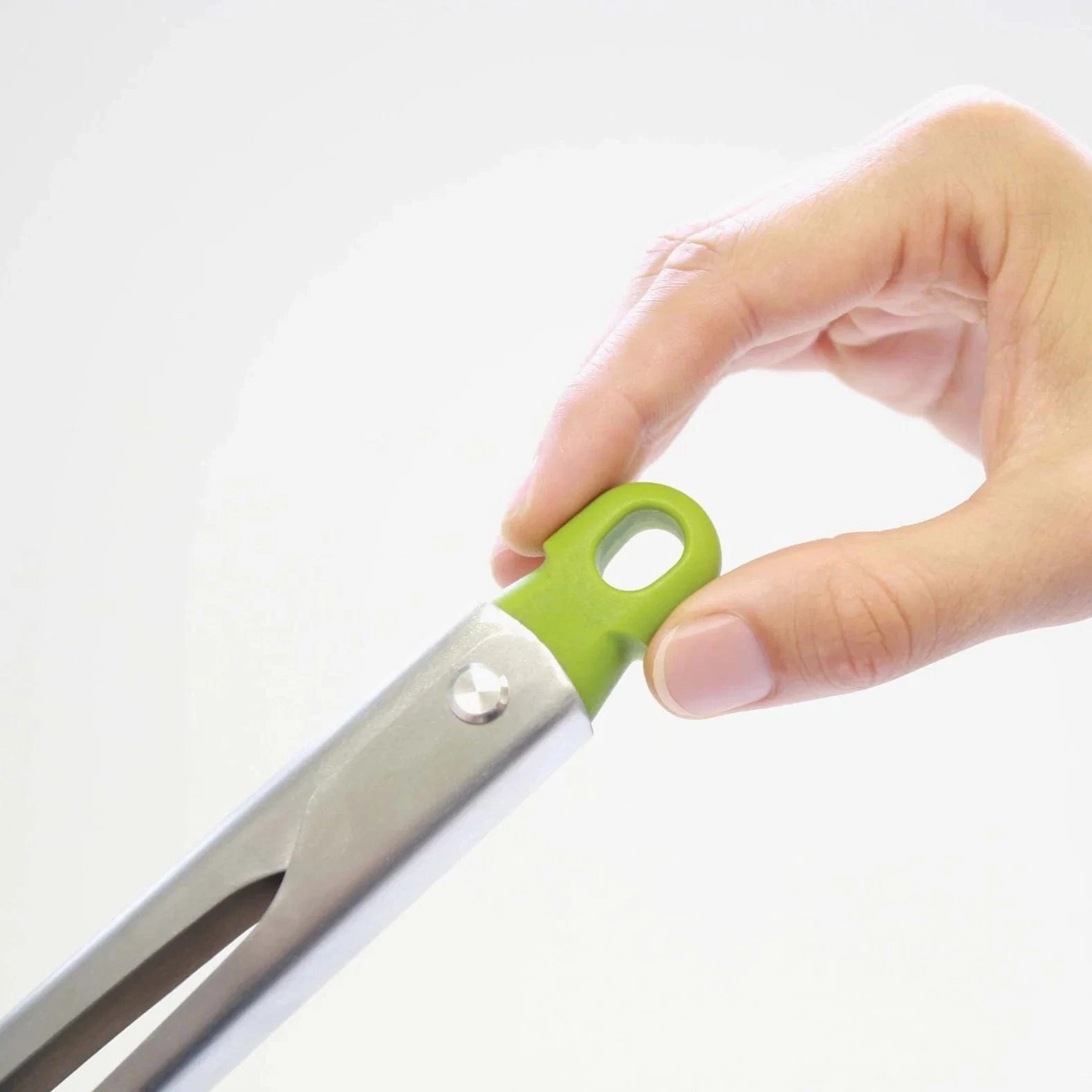 Joseph Joseph Elevate Grey Silicone Steel Tongs