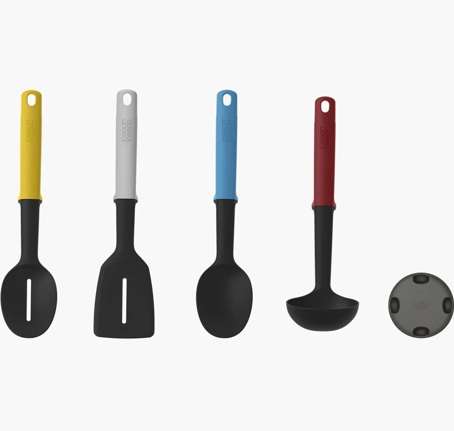 Joseph Joseph Elevate Slim 4-piece Multicolour Utensil Set with Storage Stand