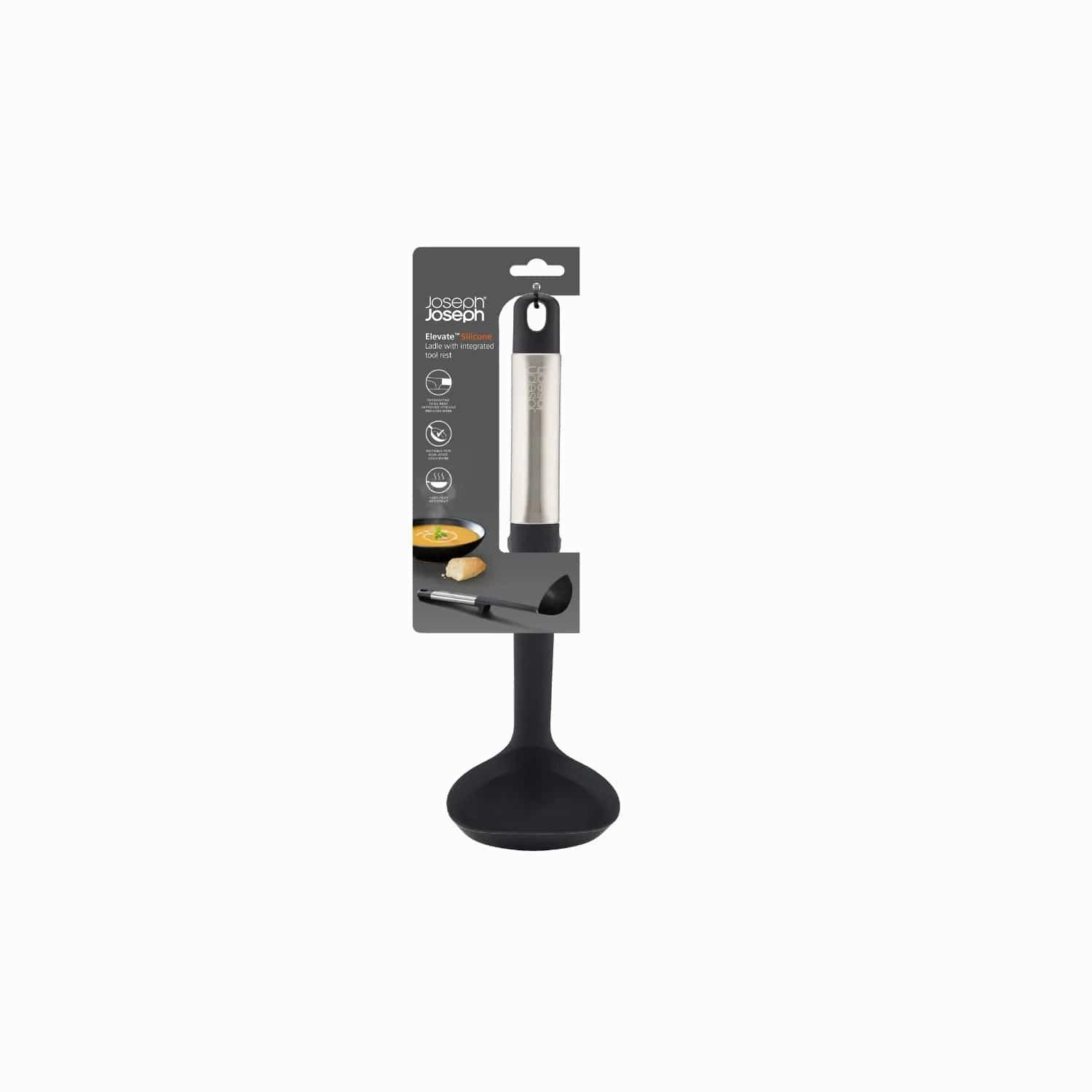 Joseph Joseph Elevate Stainless Steel & Silicone Ladle