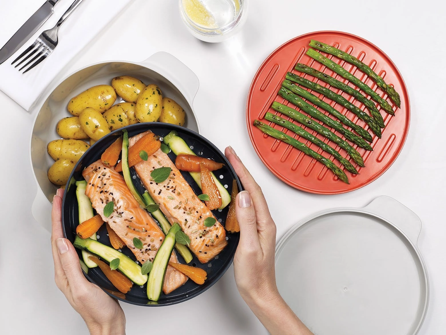 Joseph Joseph M-Cuisine 4-Piece Microwave Cooking Set