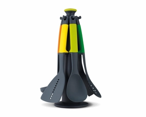 Joseph Joseph Multi Elevate Carousel 6-Piece Utensil Set Kitchen Utensils & Gadgets,kitchen utensil set