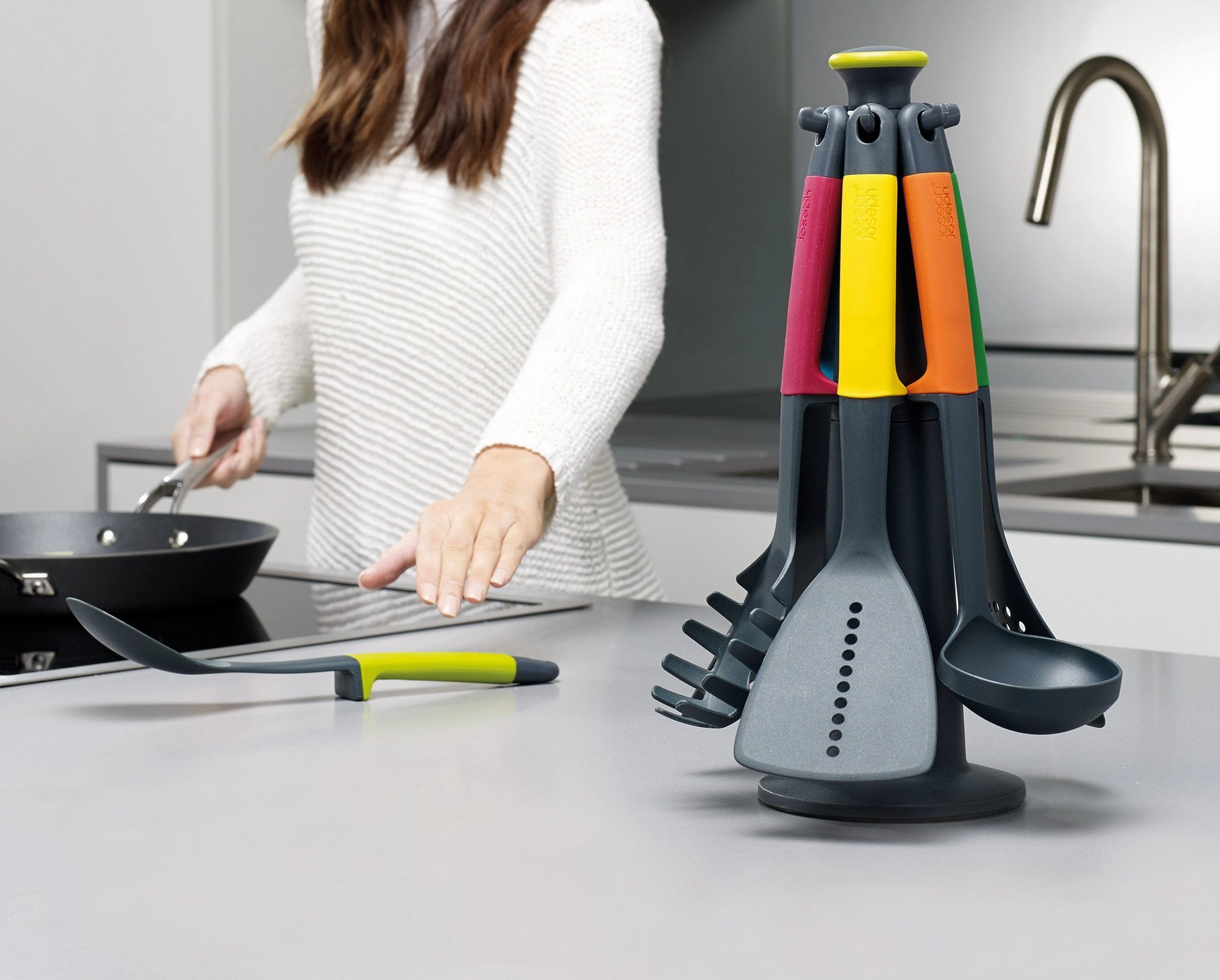 Joseph Joseph Multi Elevate Carousel 6-Piece Utensil Set