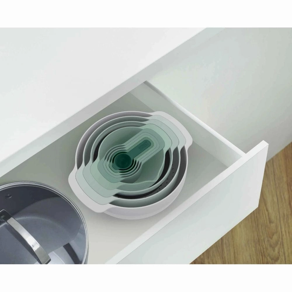 Joseph Joseph Nest 9 Plus Bowl Set In Green