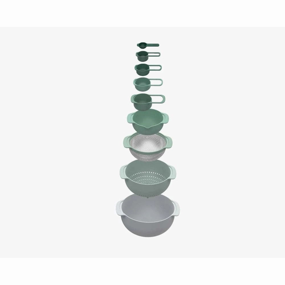 Joseph Joseph Nest 9 Plus Bowl Set In Green