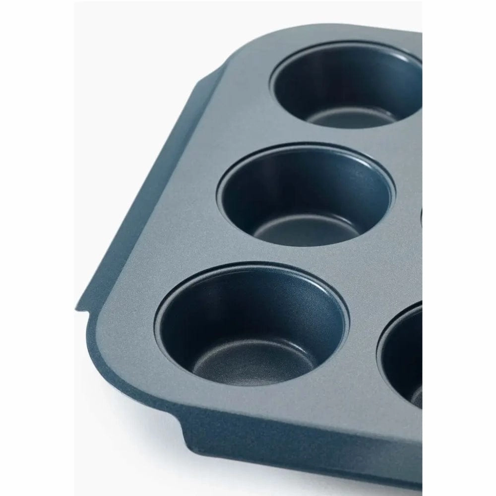 Joseph Joseph Nest Bake Non-Stick 12 Cup Muffin Tray In Blue