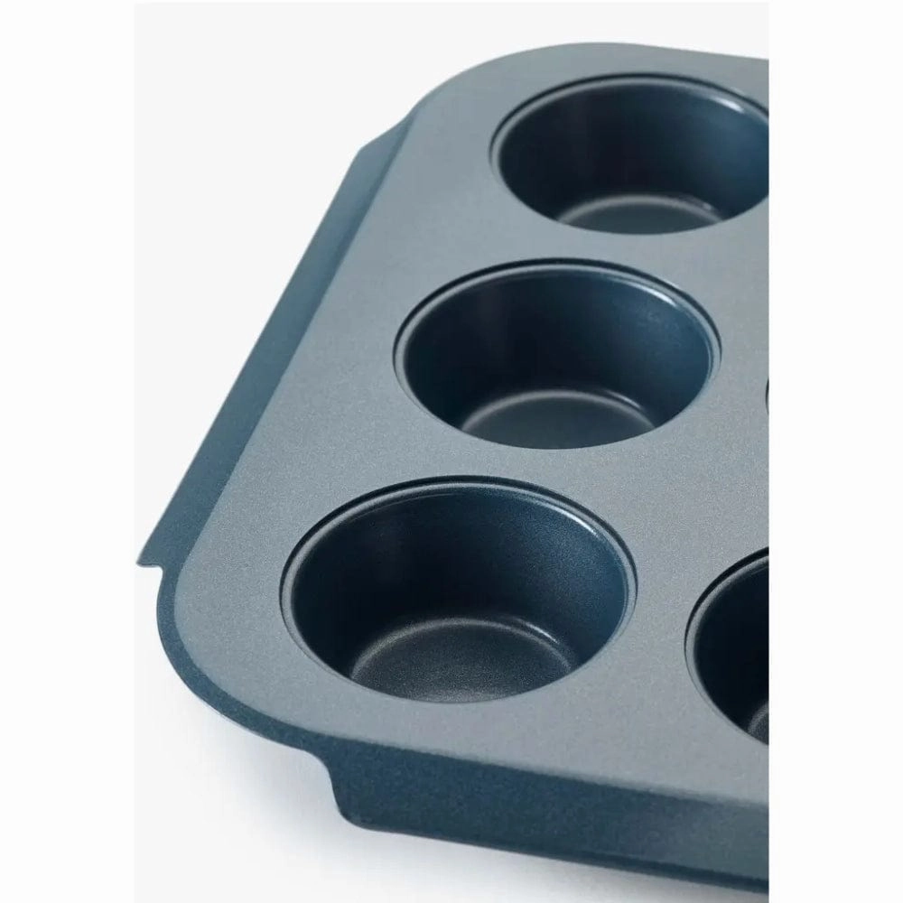 Joseph Joseph Nest Bake Non-Stick 12 Cup Muffin Tray In Blue