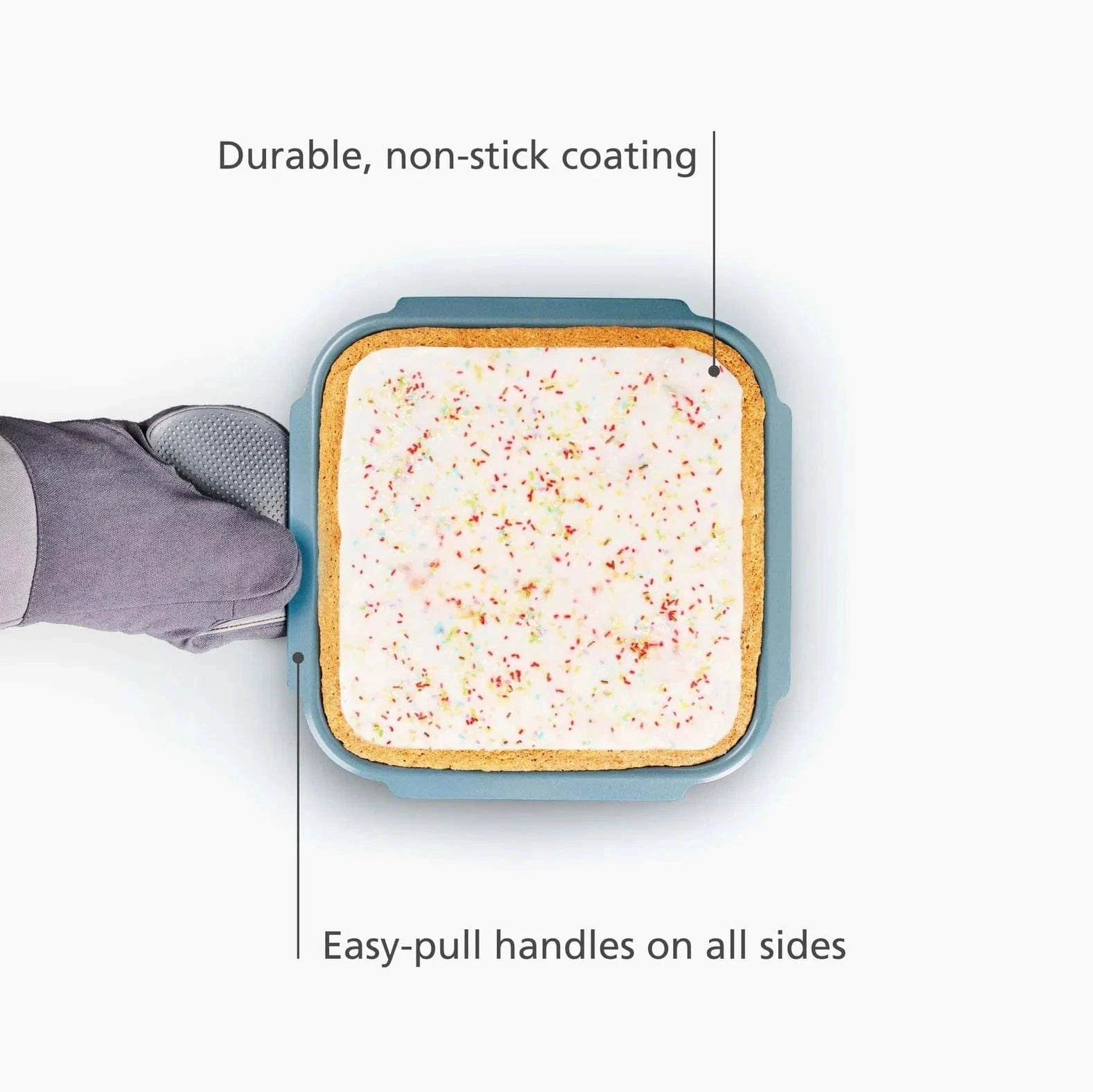 Joseph Joseph Nest Bake Non-Stick Medium Blue Baking Tray