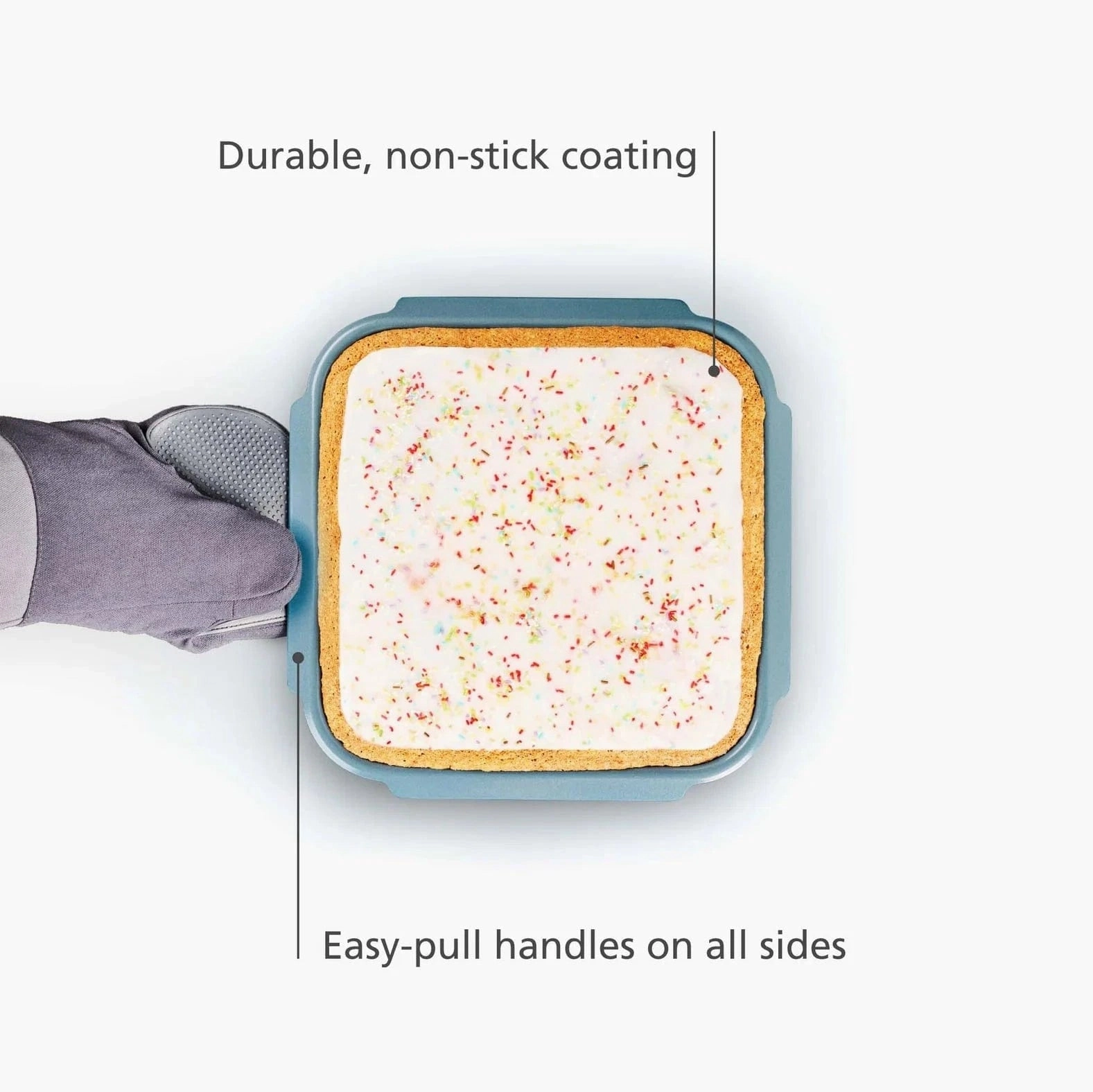 Joseph Joseph Nest Bake Non-Stick Medium Blue Baking Tray
