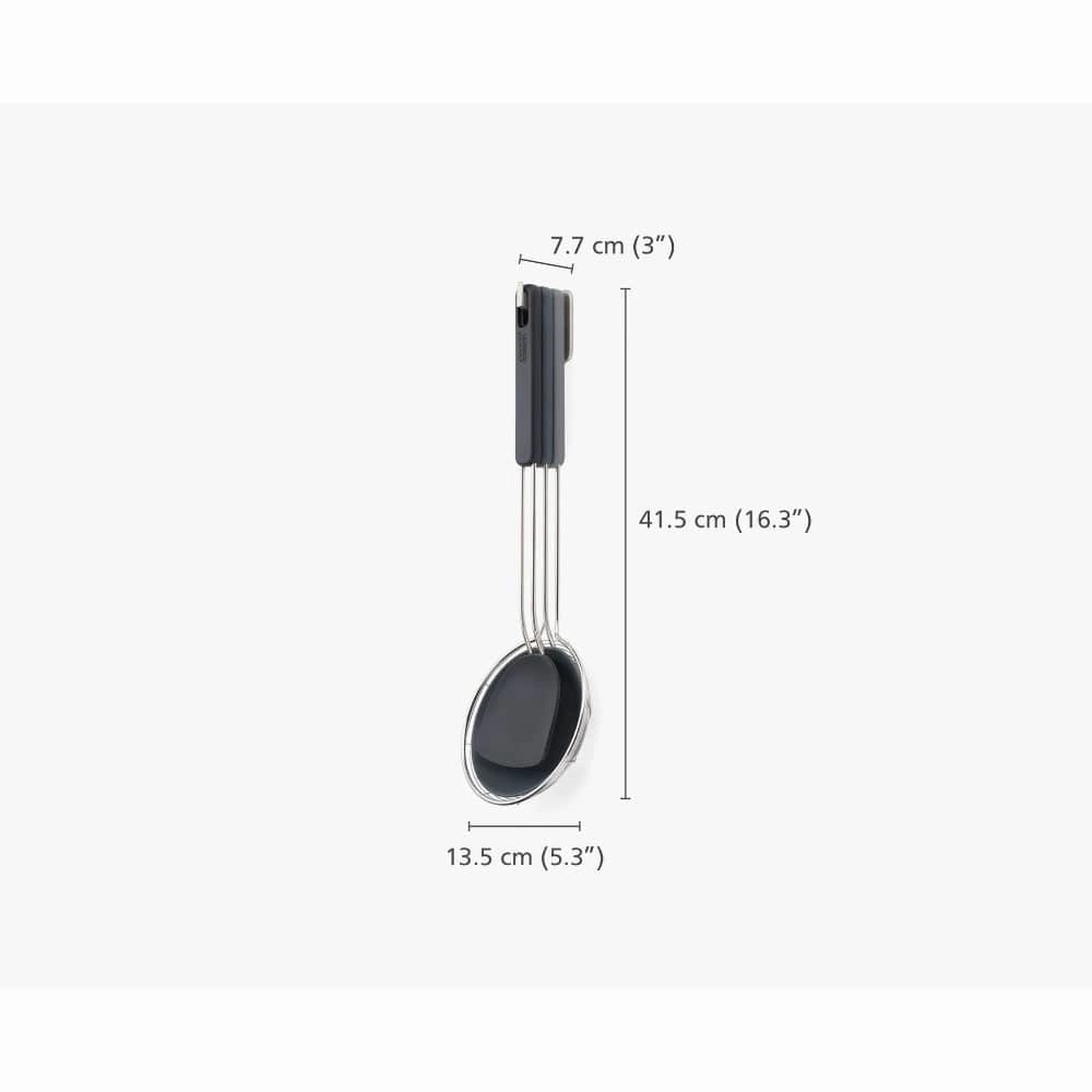 Joseph Joseph Nest Fusion 3-piece Black Wok Utensil Set