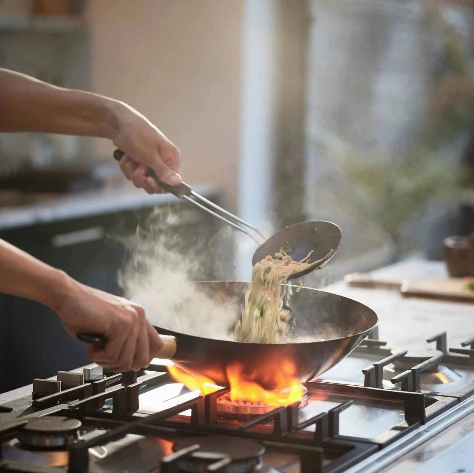 Joseph Joseph Nest Fusion 3-piece Black Wok Utensil Set