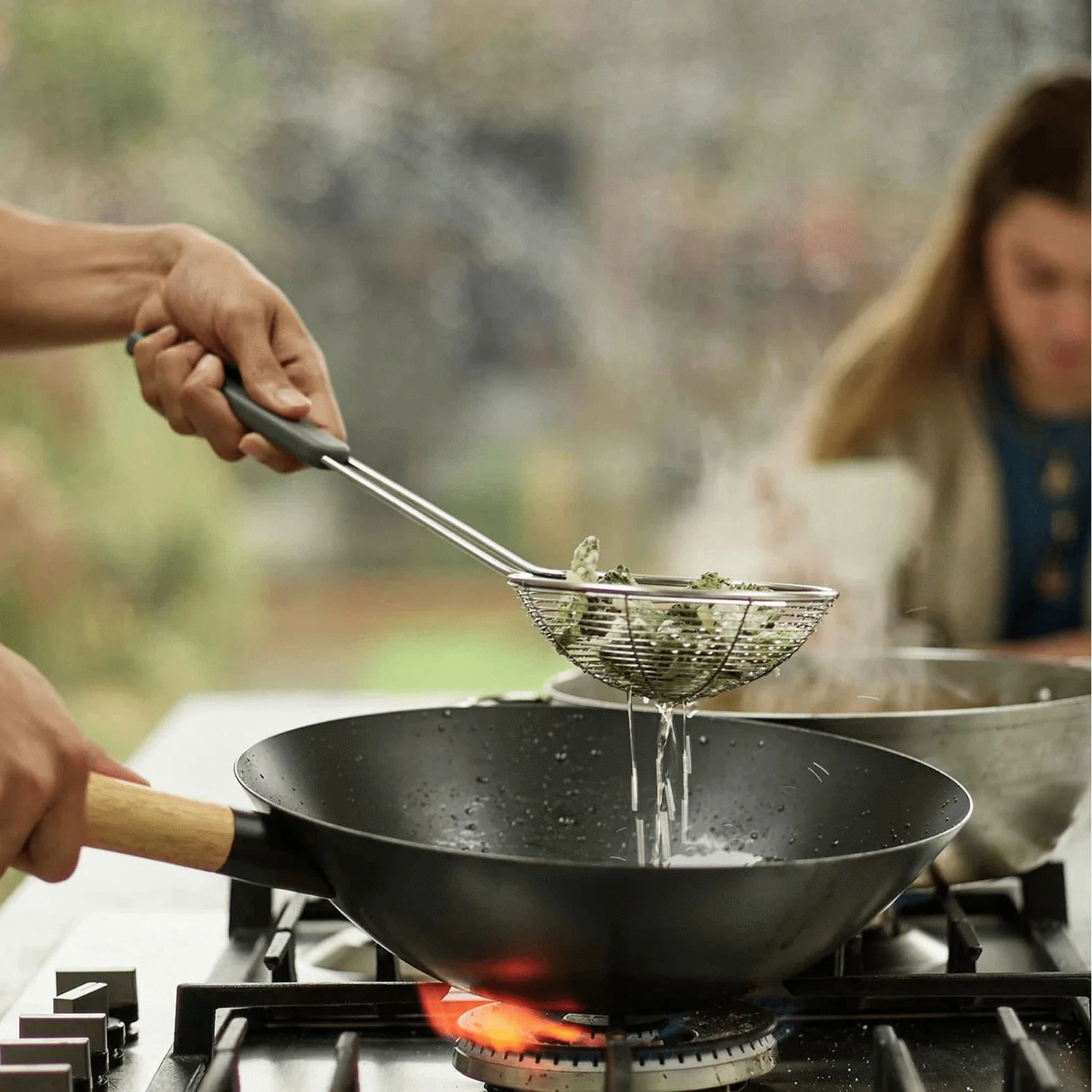 Joseph Joseph Nest Fusion 3-piece Black Wok Utensil Set