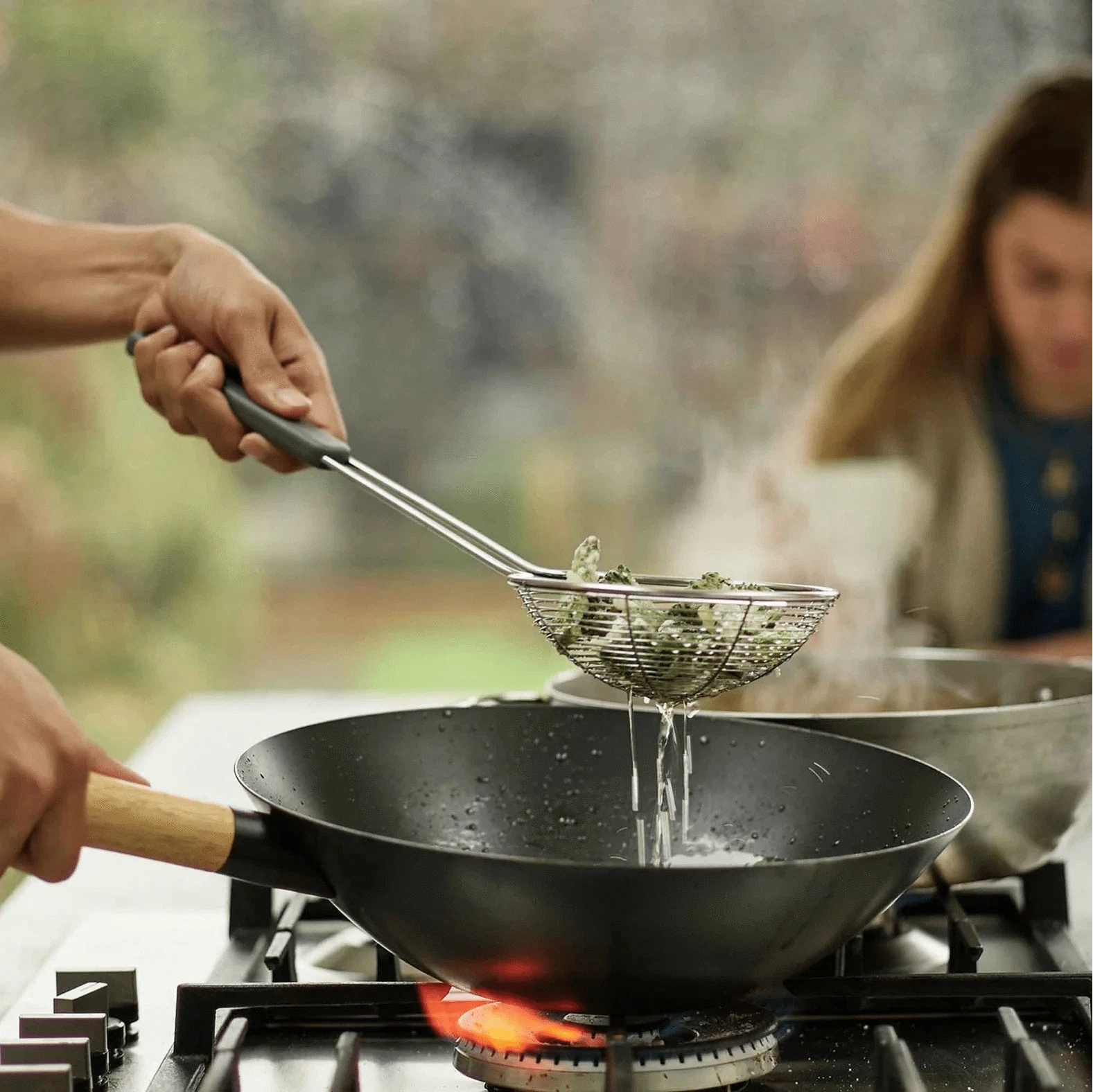 Joseph Joseph Nest Fusion 3-piece Black Wok Utensil Set