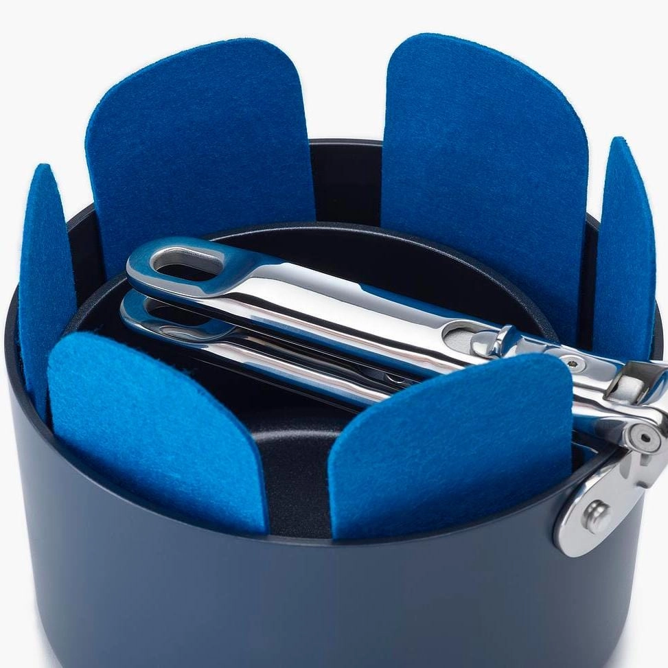Joseph Joseph Space 3-piece Blue Pan Protector Set