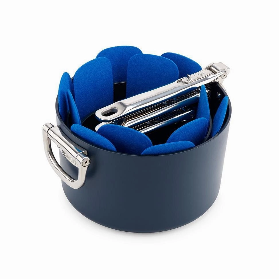 Joseph Joseph Space 3-piece Blue Pan Protector Set