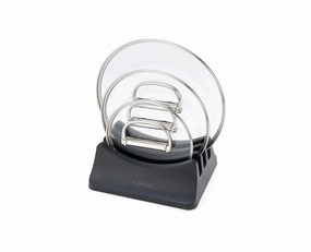 Joseph Joseph Space 3-piece Lid Storage Stand Kitchen Accessories,kitchen counter accessories