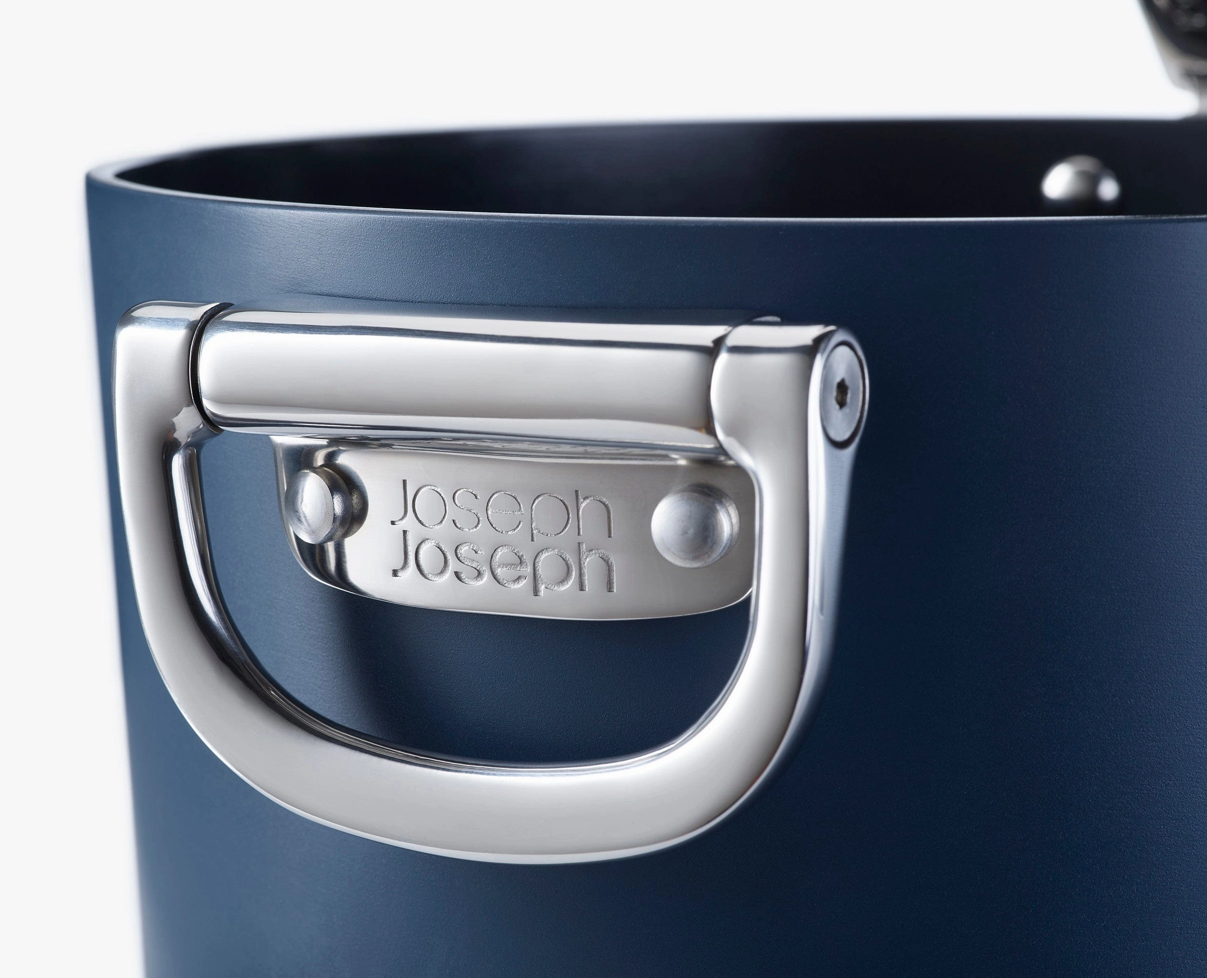Joseph Joseph  Space Folding Handle Ceramic Non-stick 23cm Blue Saucepan & Lid