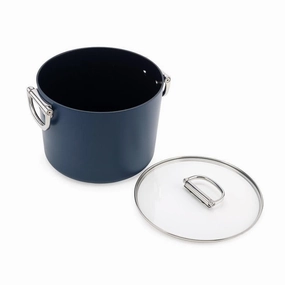 Joseph Joseph Space Folding Handle Ceramic Non-stick 25cm Blue Stock Pot & Lid Kitchen,modern kitchen essentials