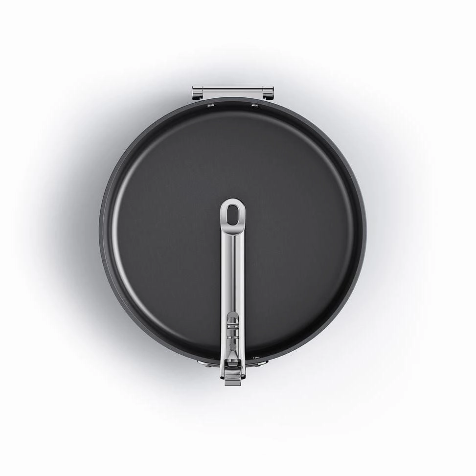 Joseph Joseph Space Folding Handle Ceramic Non-stick 25cm Blue Stock Pot & Lid