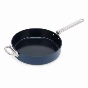 Joseph Joseph Space Folding Handle Ceramic Non-stick 28cm Blue Frying Pan Kitchen,modern kitchen essentials
