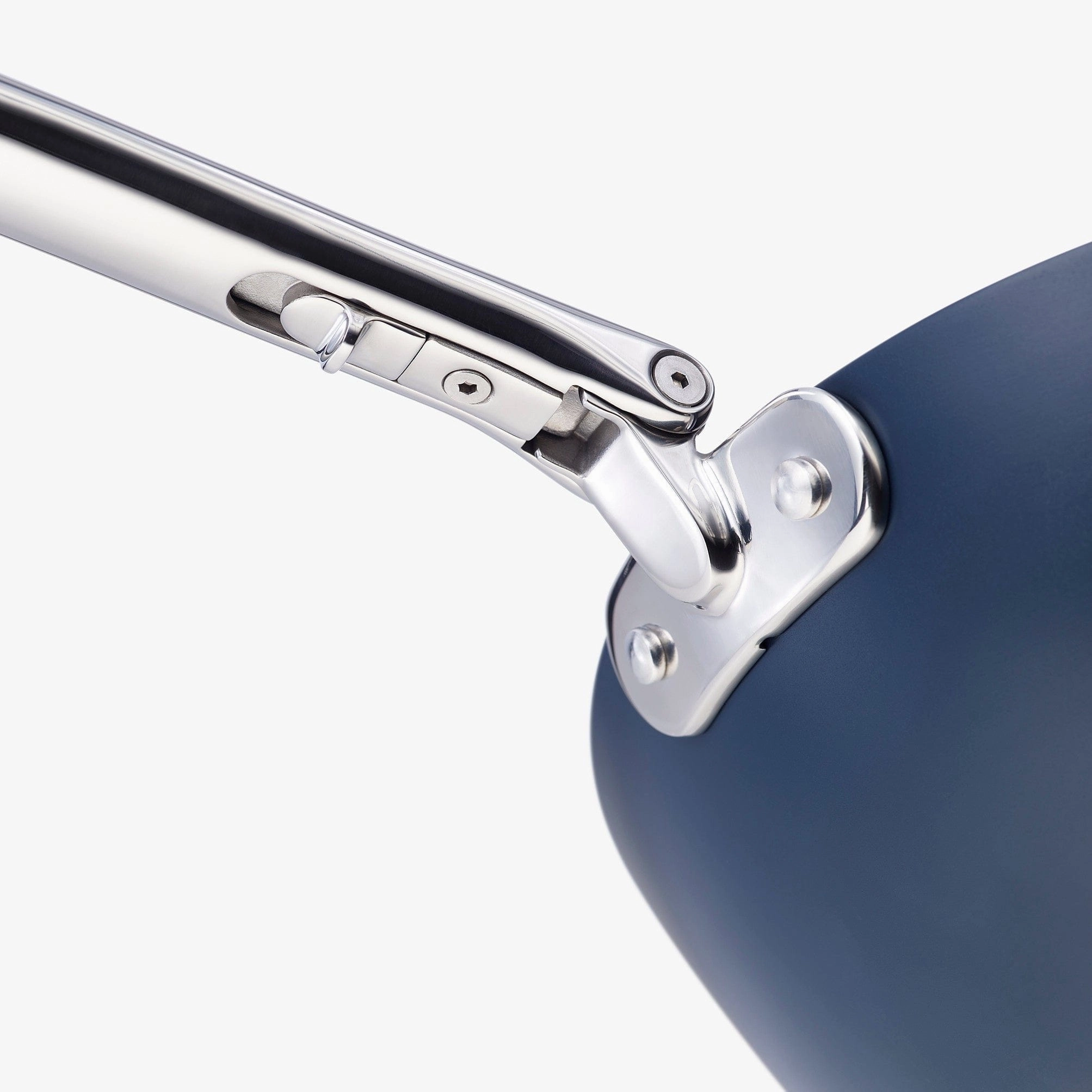 Joseph Joseph Space Folding Handle Ceramic Non-stick 32cm Blue Wok
