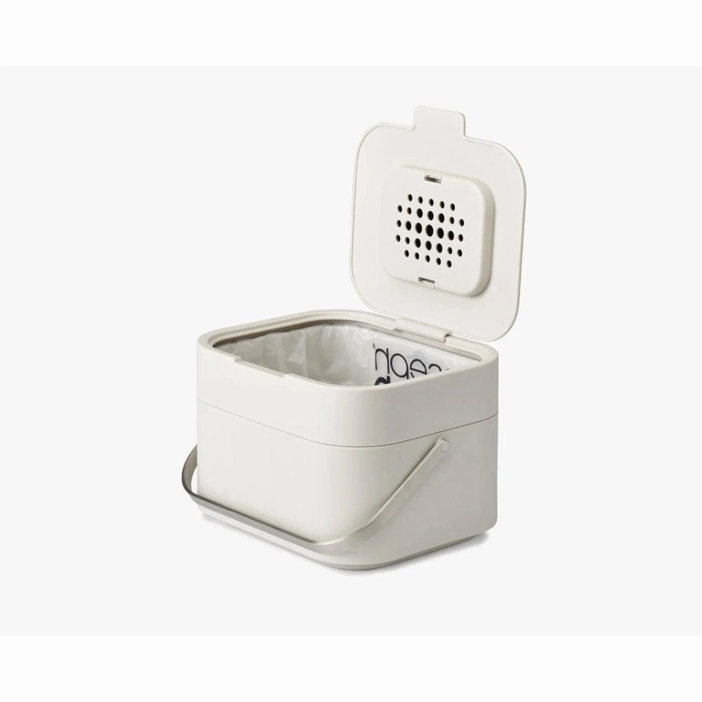 Joseph Joseph Stack 4L Food Waste Caddy In Stone